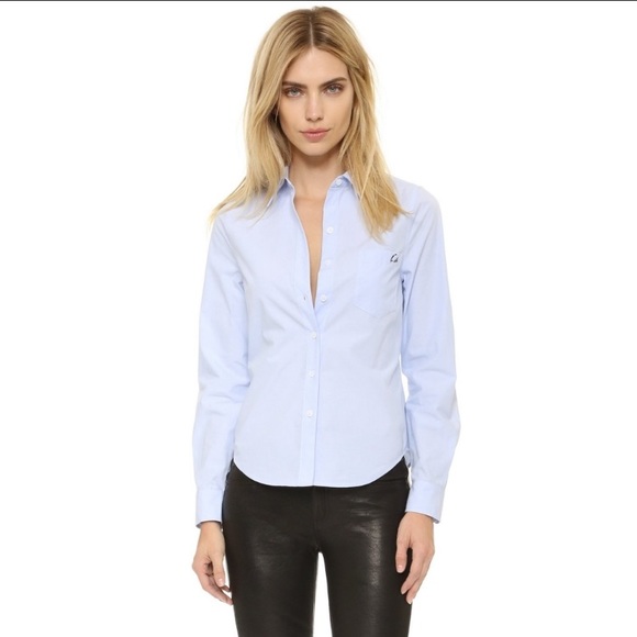 Equipment Tops - Equipment x Kate Moss London Oxford Button Down